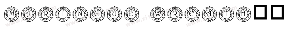 Maringue Wreath字体转换